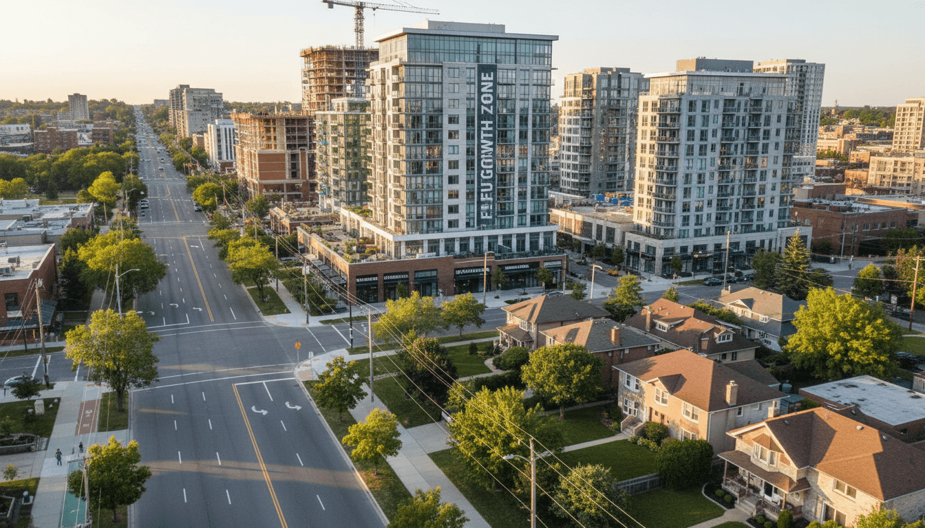 High-appreciation development corridor context