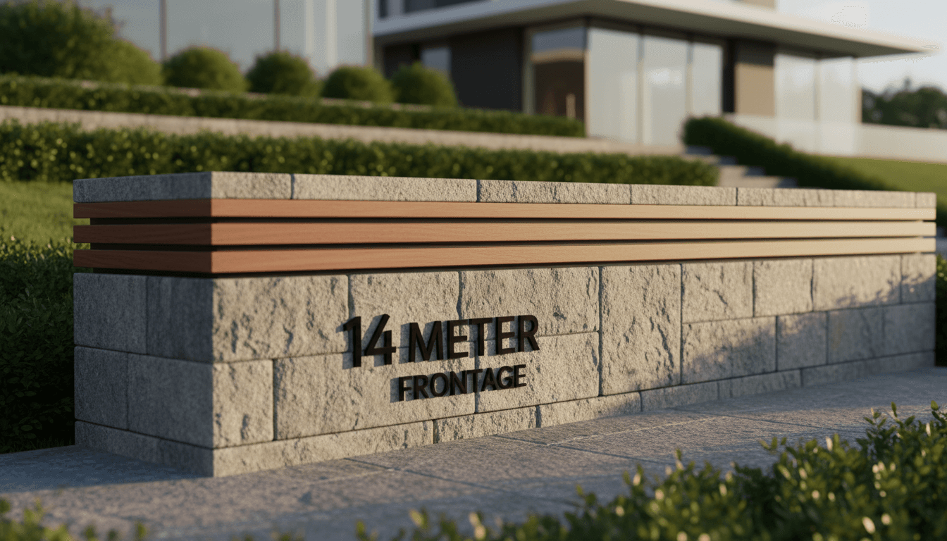 Residencial Villabosque property frontage detail